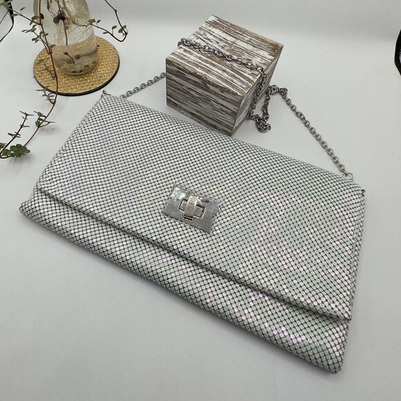 Vintage BCBG Max Azria Mesh Bag Clutch - Picture 1 of 7